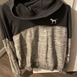 vs pink size large sweat shirt